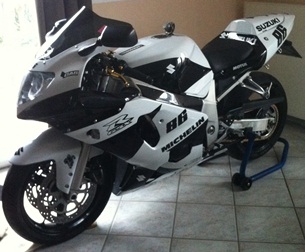 Motorrad Beschriftung durch MSWerbetechnik by Marcel Schumacher